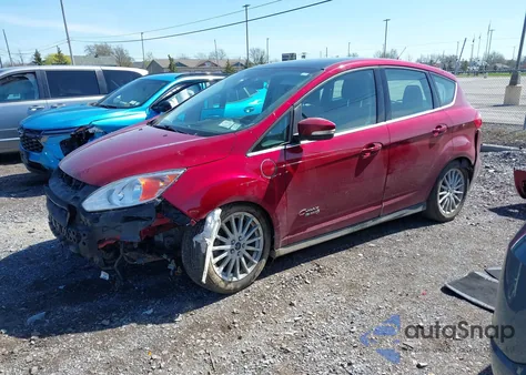 2013 Ford C-Max Energi Sel from USA, damaged, VIN 1FADP5CU8DL531191